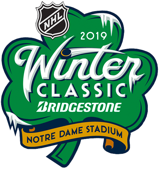 NHL Winter Classic 2019 Primary Logo iron on heat transfer...